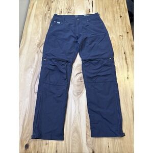 Kuhl Liberator Convertible Straight Outdoor Pants Men 36x34 Dark Navy-9 Pockets